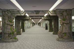 The Hobbit inspired installation at the Auckland International Airport.t